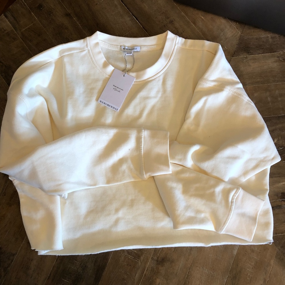 Off White Sweat Set